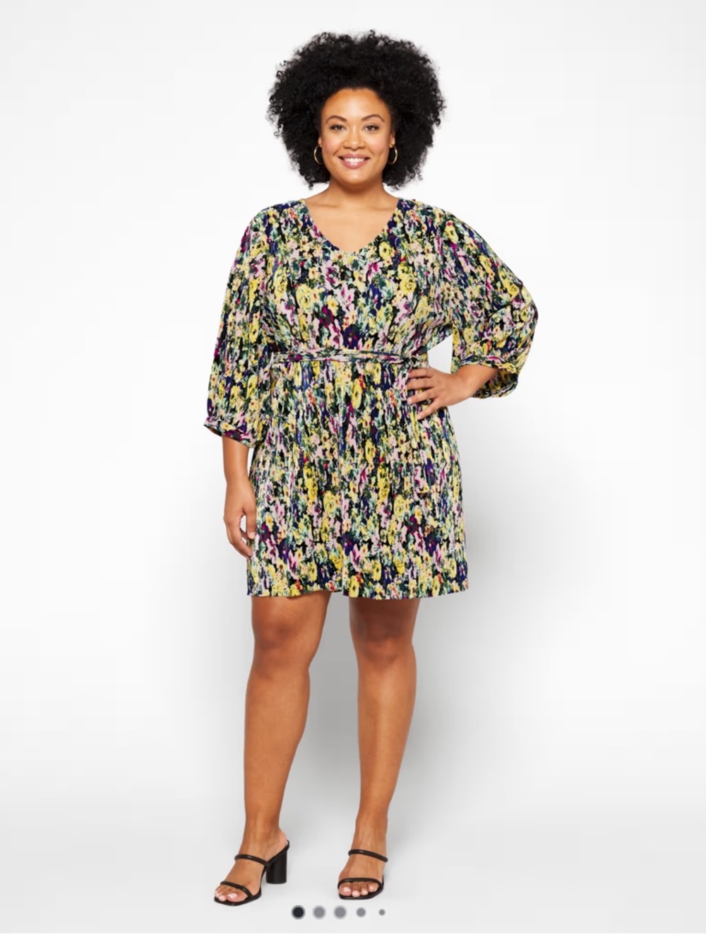 New with Tags VERO MODA Josy 3/4 Sleeve Woven Dress